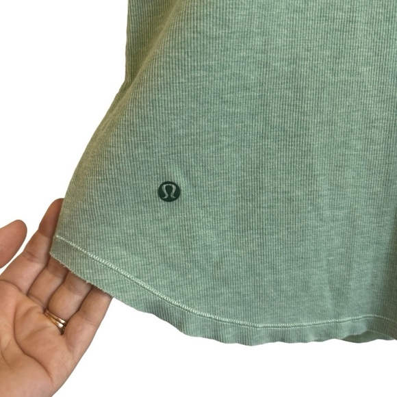 Lululemon Mudra Tank, Heathered Opal, Size 6 - Picture 10 of 10
